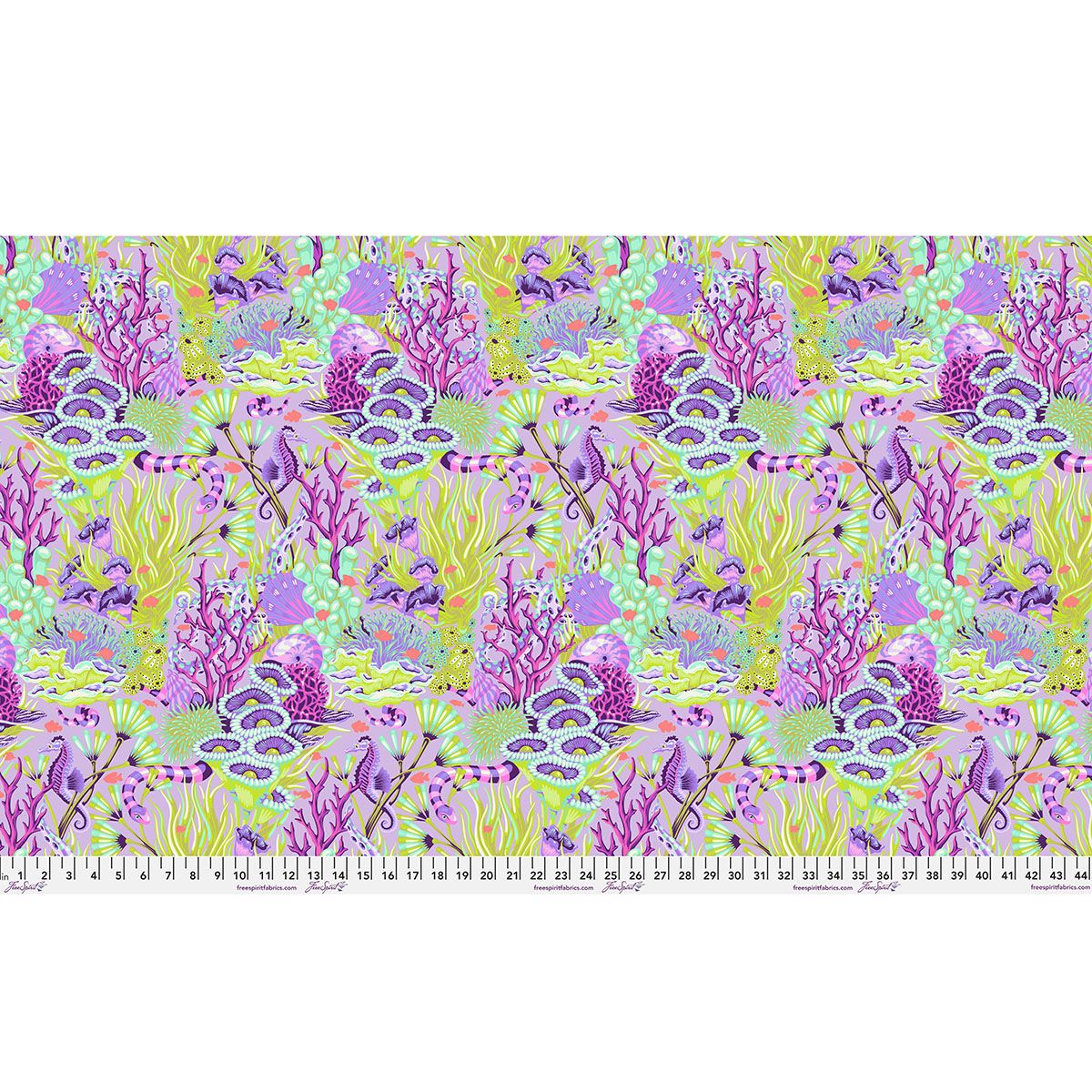 Tula Pink Floral Reef | Reef What You Sew Ultraviolet