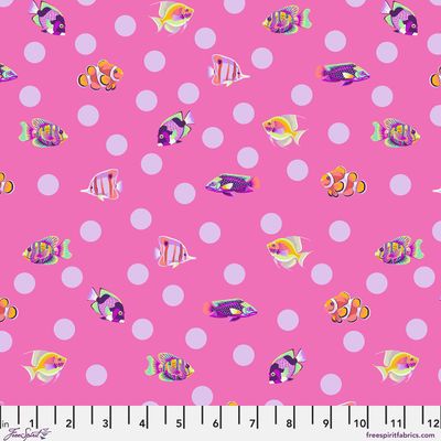 Tula Pink Floral Reef | School Crossing Delphine Tula Pink Floral Reef | School Crossing Delphine