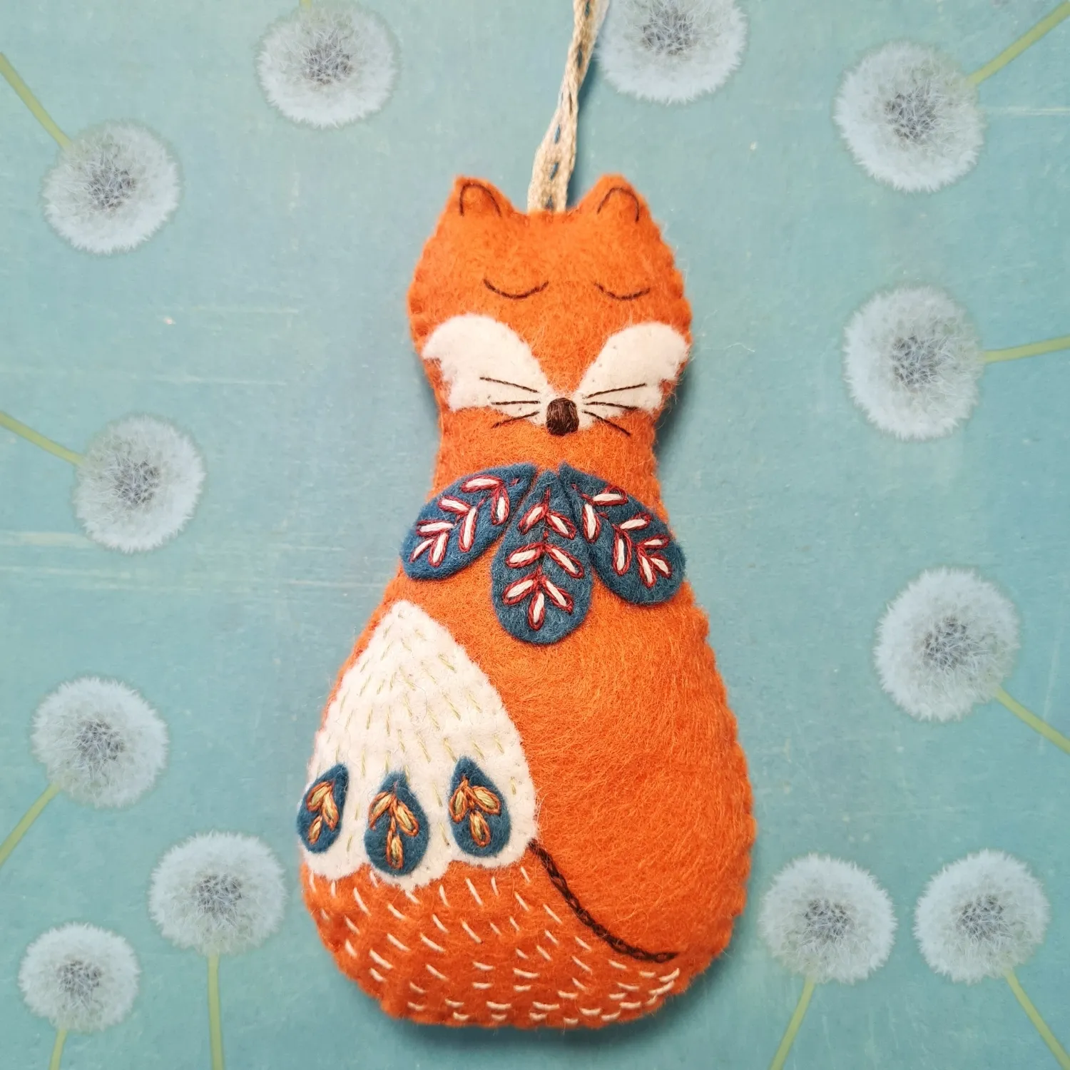 ? Folk Fox – Filz-Bastelset mit Stickdetails (Corinne Lapierre)