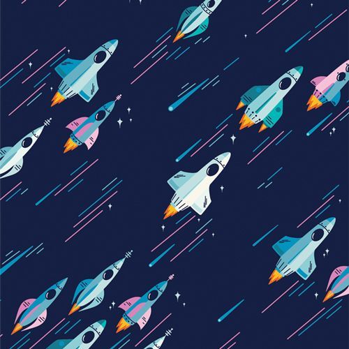 Rocket Science | Rocket Ride | Art Gallery Fabrics Rocket Science | Rocket Ride | Art Gallery Fabrics