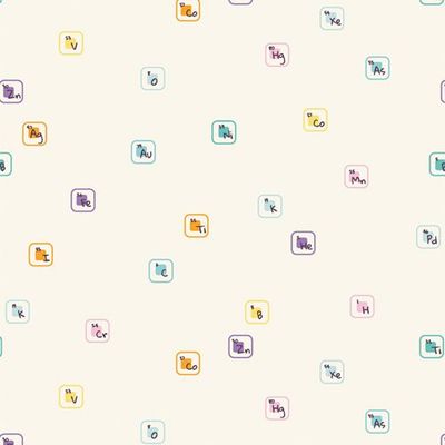 Rocket Science | Periodic Universe | Art Gallery Fabrics