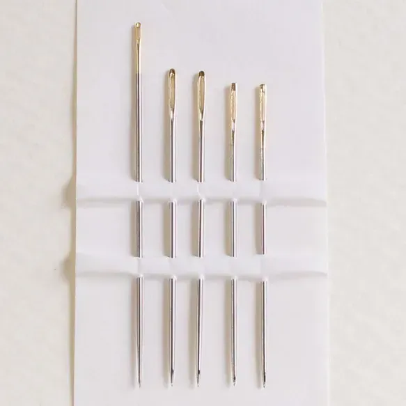 Cohana Haibara Chiyogami Sashiko Nadelset | 5 Nadeln