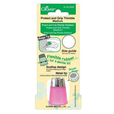 Clover | Rutschfester Fingerhut Protect and Grip | Medium