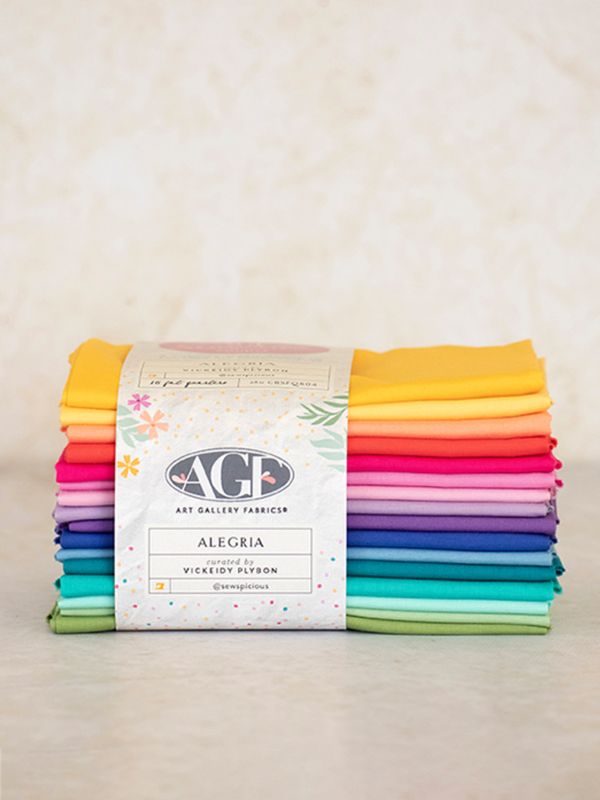 AGF Sewcialites | Alegría von Vickeidy Plybon (Sewspicious) | 16 Fat Quarter AGF Sewcialites | Alegría von Vickeidy Plybon (Sewspicious) | 16 Fat Quarter