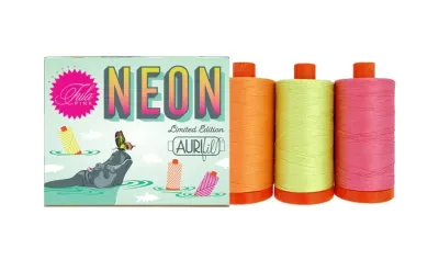 Aurifil Neons by Tula Pink | 50wt  ​|  Set