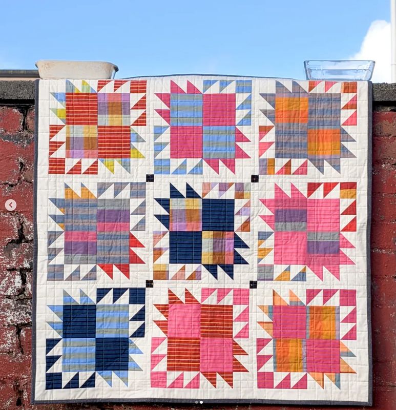 Quilt Kit | Sunsparks Quilt  featuring Ooh Lucky Lucky | Ruby Star Society