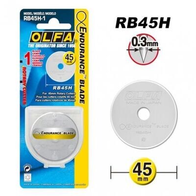 Rollschneider Ersatzklingen  von Olfa | 45 mm | RB45H-1