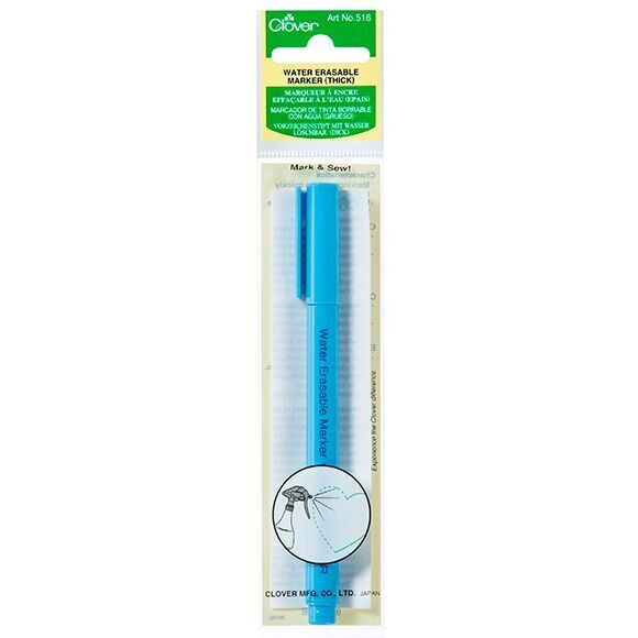 Clover | Vorzeichenstift | wasserlöslich - dick | No. 516