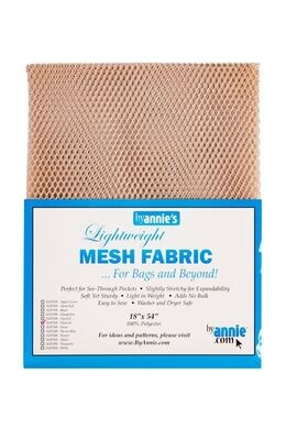 ByAnnie's Lightweight Mesh Fabric | Netzstoff - Natural