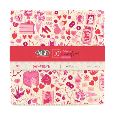 Love Struck | 10 Love Struck | 10" Fabric Wonders | Art Gallery Fabrics