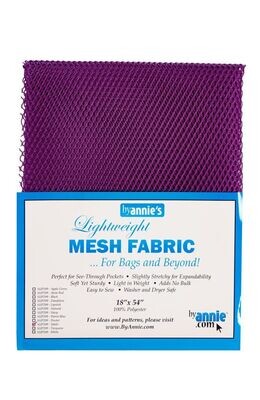 ByAnnie's Lightweight Mesh Fabric | Netzstoff - Tahiti/Violett