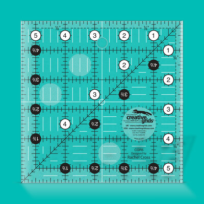 Creative Grids 5½" x 5½" Quilt Lineal  | Non slip