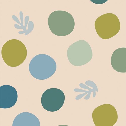 108 108" Edition | Rückseitenstoff Evolve von Suzy Quilts | Full Moon Matcha | Überbreit