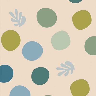 108 108" Edition | Rückseitenstoff Evolve von Suzy Quilts | Full Moon Matcha | Überbreit
