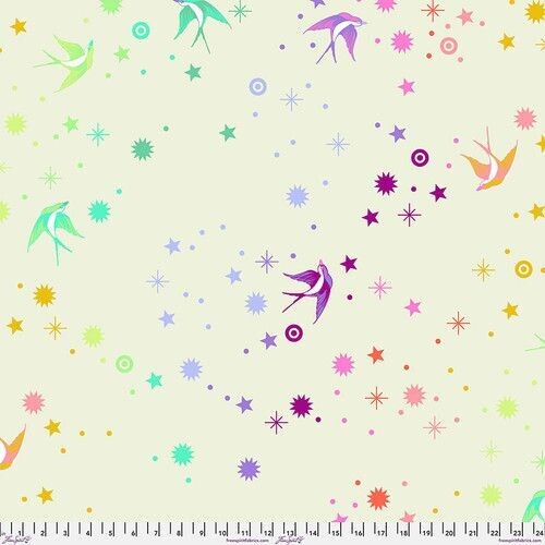 108 108" Rückseitenstoff | Fairy Dust XL - Cotton Candy | Tula's True Colors Quiltback | Überbreit