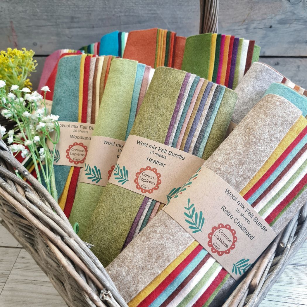 Corinne Lapierre | Filzpaket à 10 Bögen Corinne Lapierre | Filzpaket à 10 Bögen