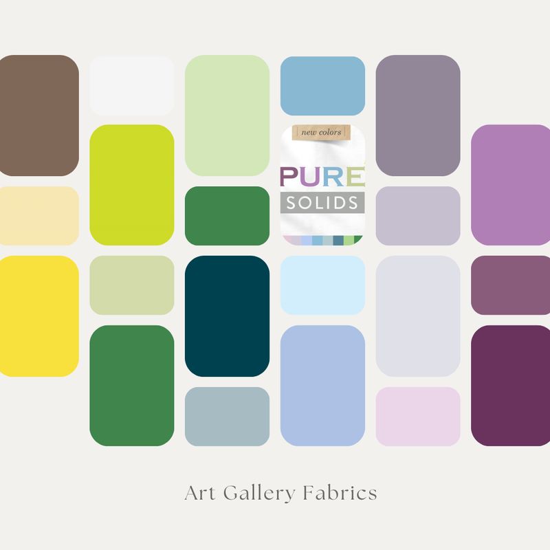 New Colors 2024 Bundle | Iridescent Edition | PURE Solids von Art Gallery Fabrics