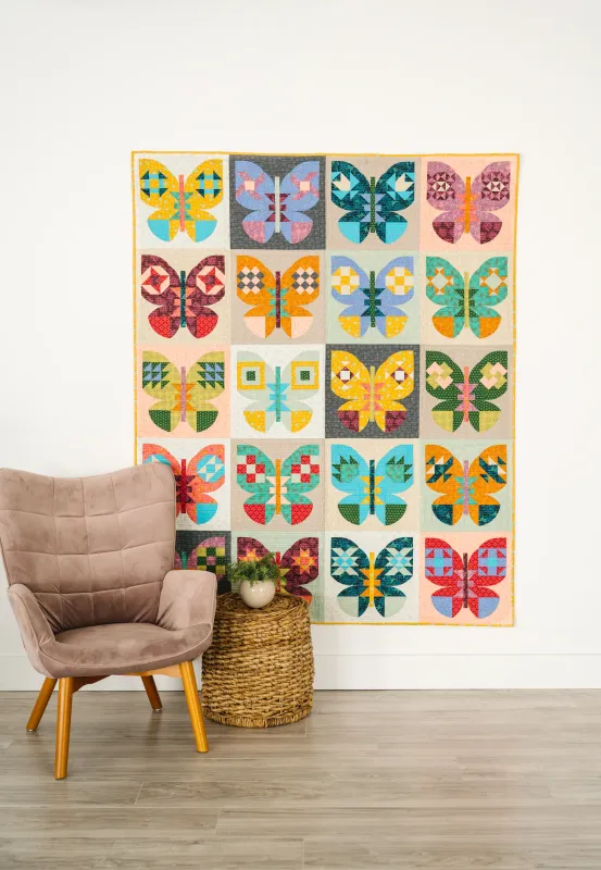 Sew Kind of Wonderful | Field Cloth - Butterfly Fields | Quilt Kit