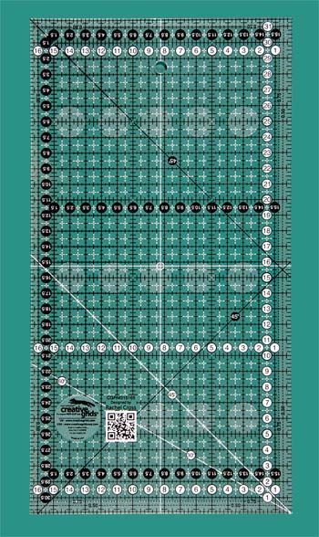 Creative Grids Lineal 16,5 x 31,5 cm | Non slip - metrisch Creative Grids Lineal 16,5 x 31,5 cm | Non slip - metrisch