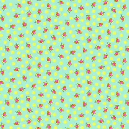 Tula Pink | Untamed | Impending Bloom | MoonBeam