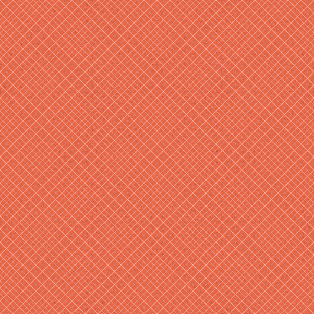 Tula Pink True Colors - On the Grid | Salmon