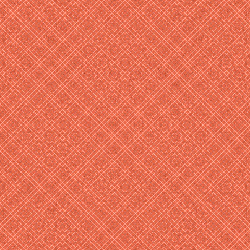 Tula Pink True Colors - On the Grid | Salmon Tula Pink True Colors - On the Grid | Salmon