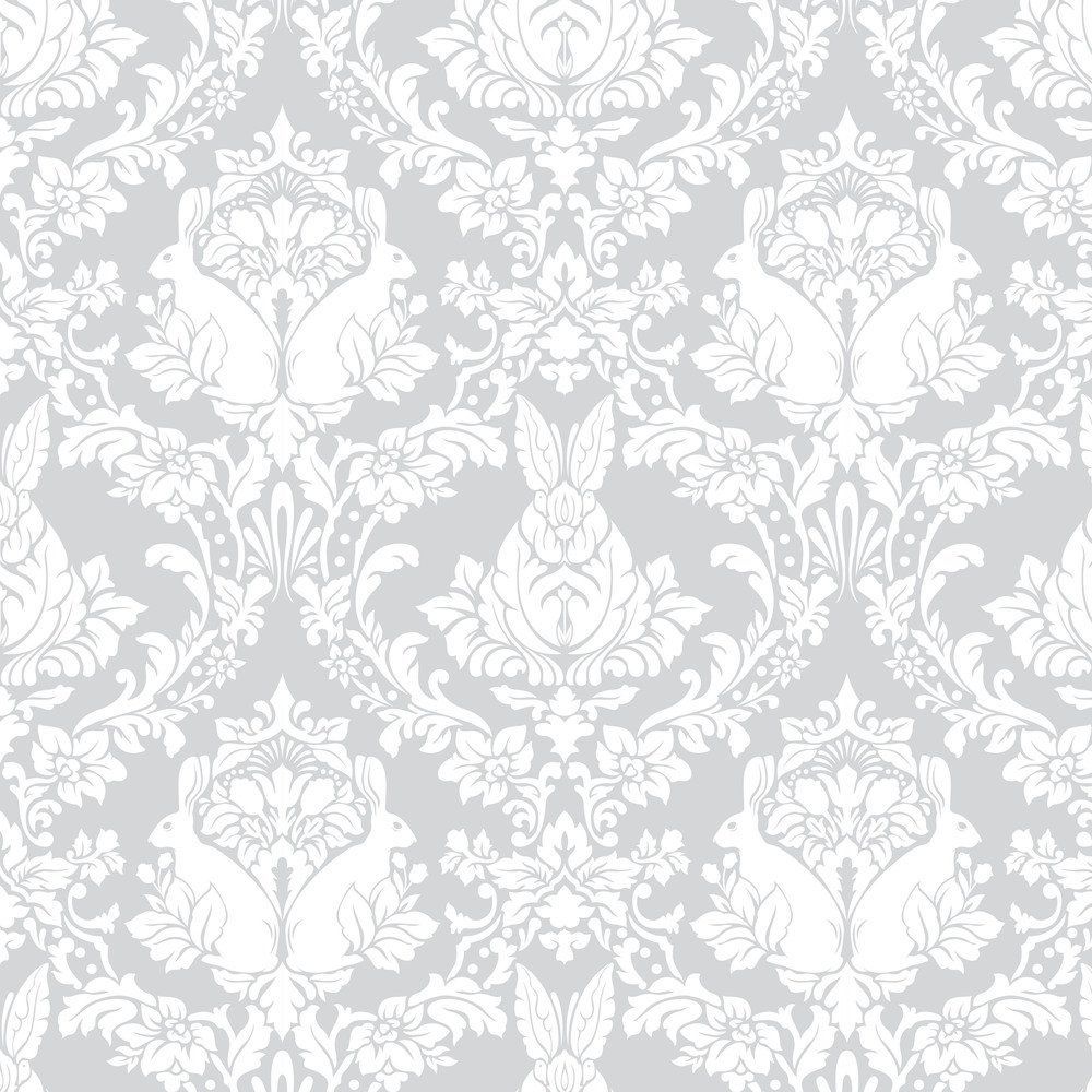 Tula Pink True Colors - Ghost Bunny | Whisper Tula Pink True Colors - Ghost Bunny | Whisper