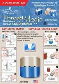 Fadenpflege Taylor Seville Thread Magic | Set Round & Cube Fadenpflege Taylor Seville Thread Magic | Set Round & Cube