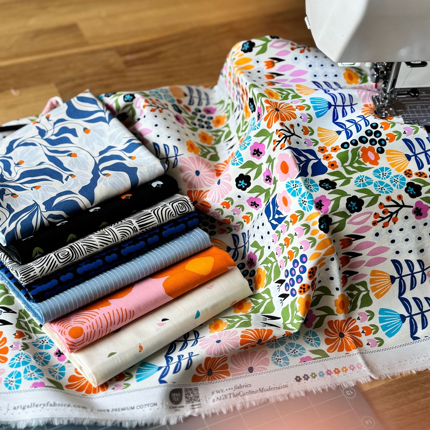 The Cur8tor Modernista | Fat Quarter & Halbmeter Bundle | AGF