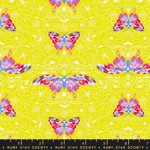 Glow Garden | Morning Moth - Citron | Ruby Star Society Glow Garden | Morning Moth - Citron | Ruby Star Society