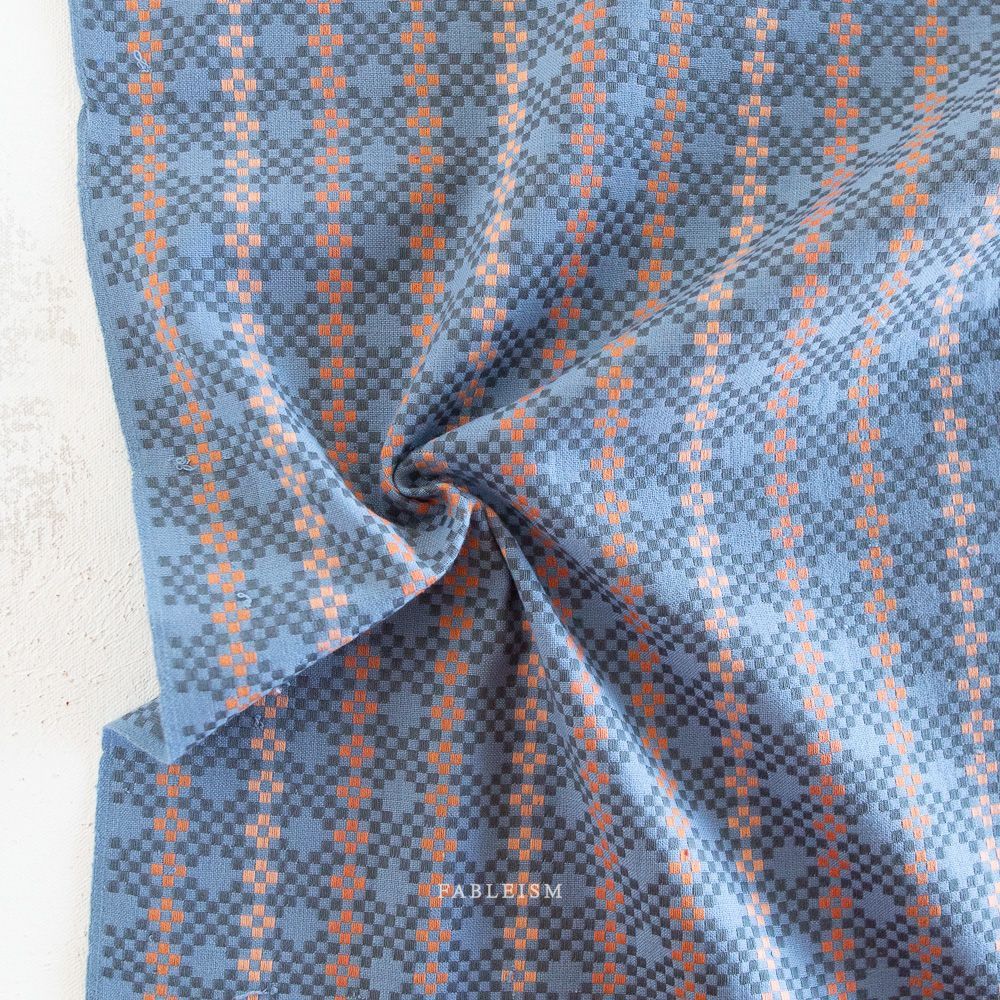 Mosaic in Blue | Lucky Loom by Fableism