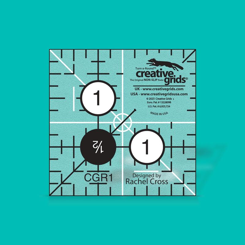 Creative Grids Non-Slip Lineal 1½ Creative Grids Non-Slip Lineal 1½" x 1½" | CGR1