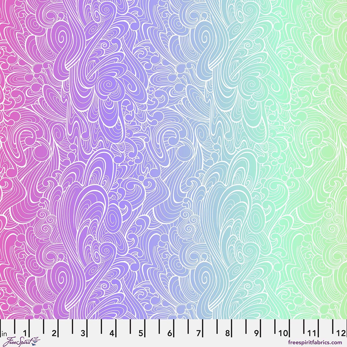 Tula Pink Floral Reef | Riptide Deep Dive Tula Pink Floral Reef | Riptide Deep Dive