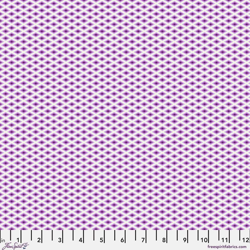 Tula Pink Floral Reef | Lighthouse Windows Ultraviolet Tula Pink Floral Reef | Lighthouse Windows Ultraviolet