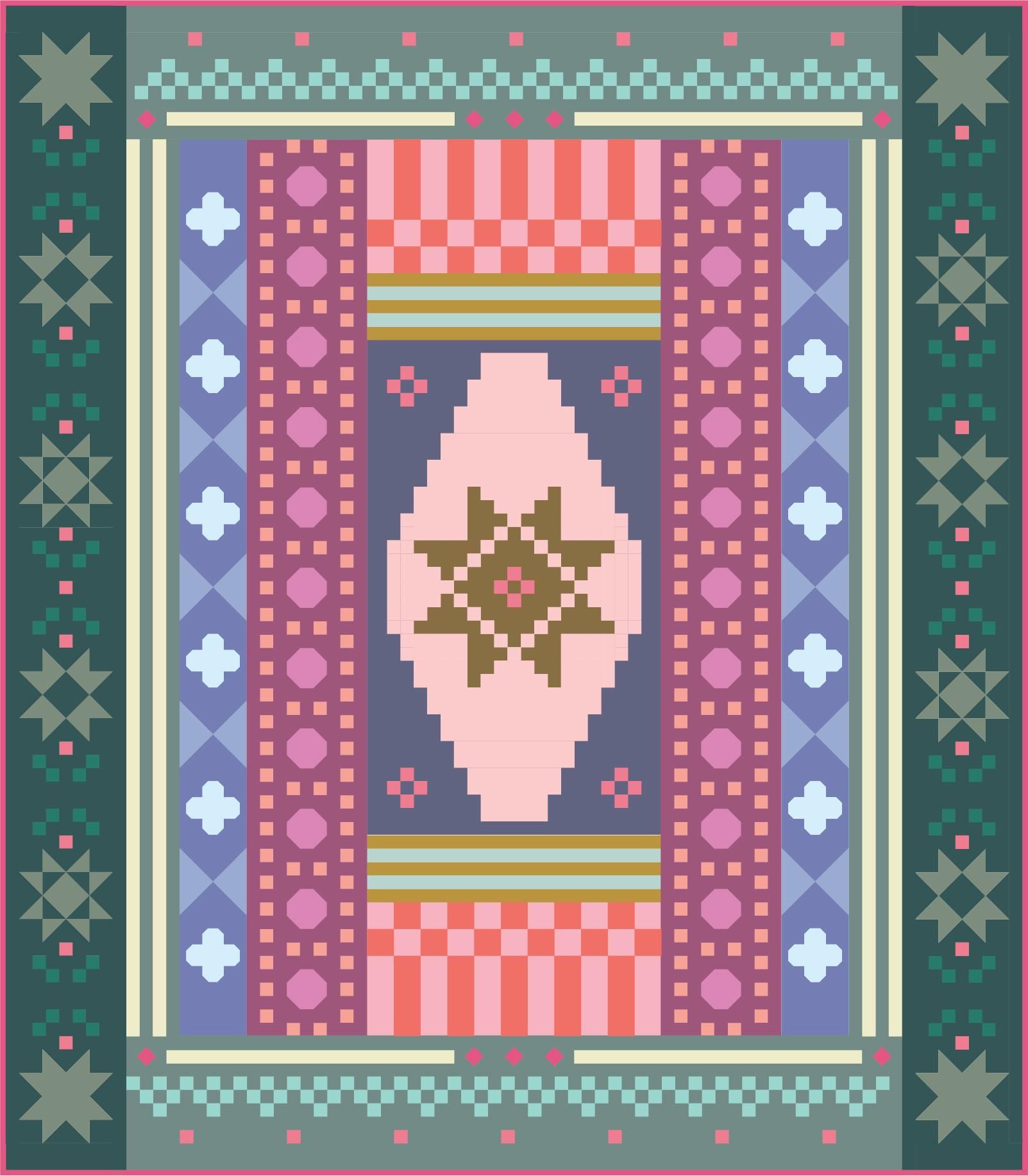 ✨ Homespun Quilt Kit – Block of the Month 2026