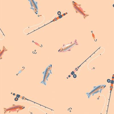 Perfect Catch Sun | Happy Camper - Art Gallery Fabrics