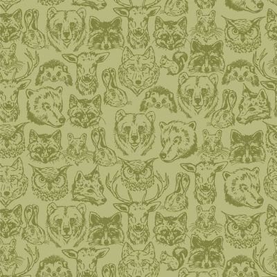 Wildlife Buddies | Happy Camper – Art Gallery Fabrics