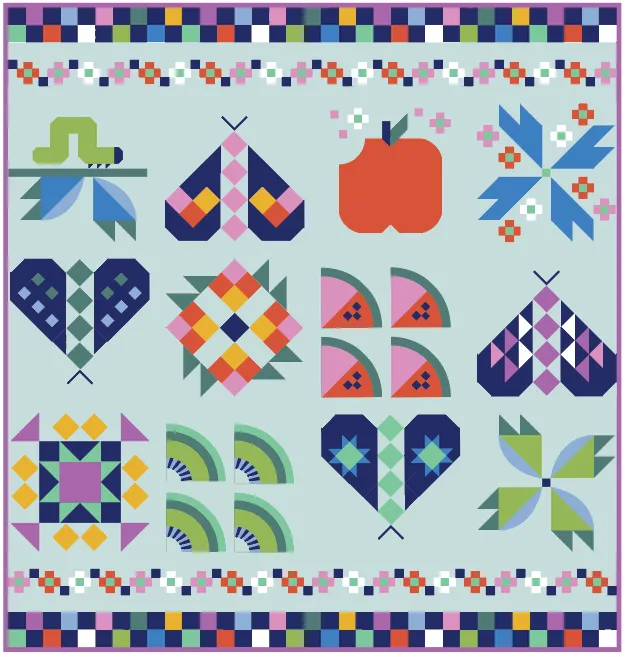 Quilt Kit | Metamorphosis  - 2026 Block of the Month (BOM)!