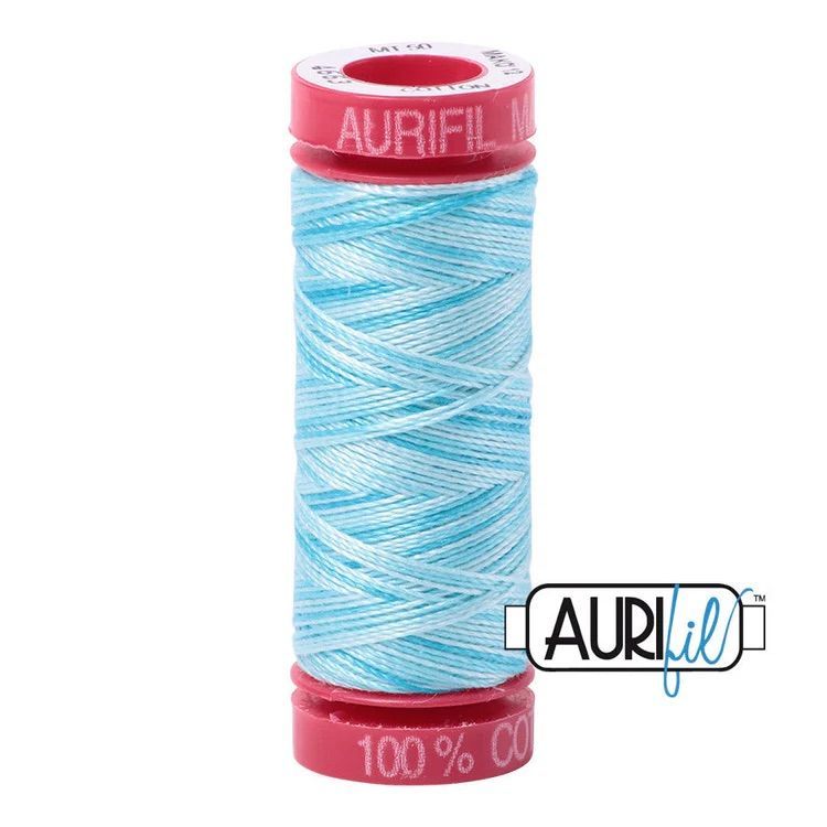 Aurifil Quiltgarn 12wt | No. 4663 - Baby Blue Eyes  | 50 m