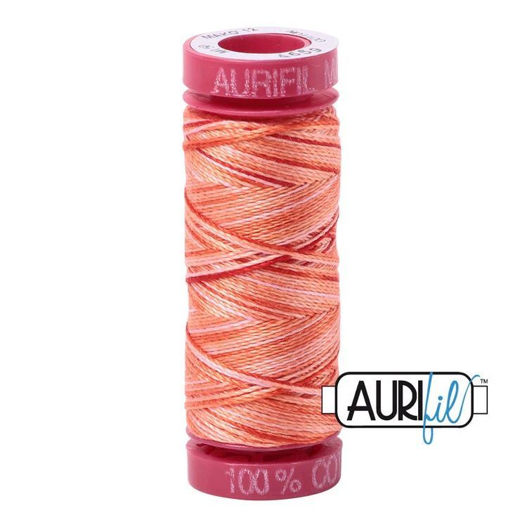 Aurifil Quiltgarn 12wt | No. 4659 - Mango Mist  | 50 m