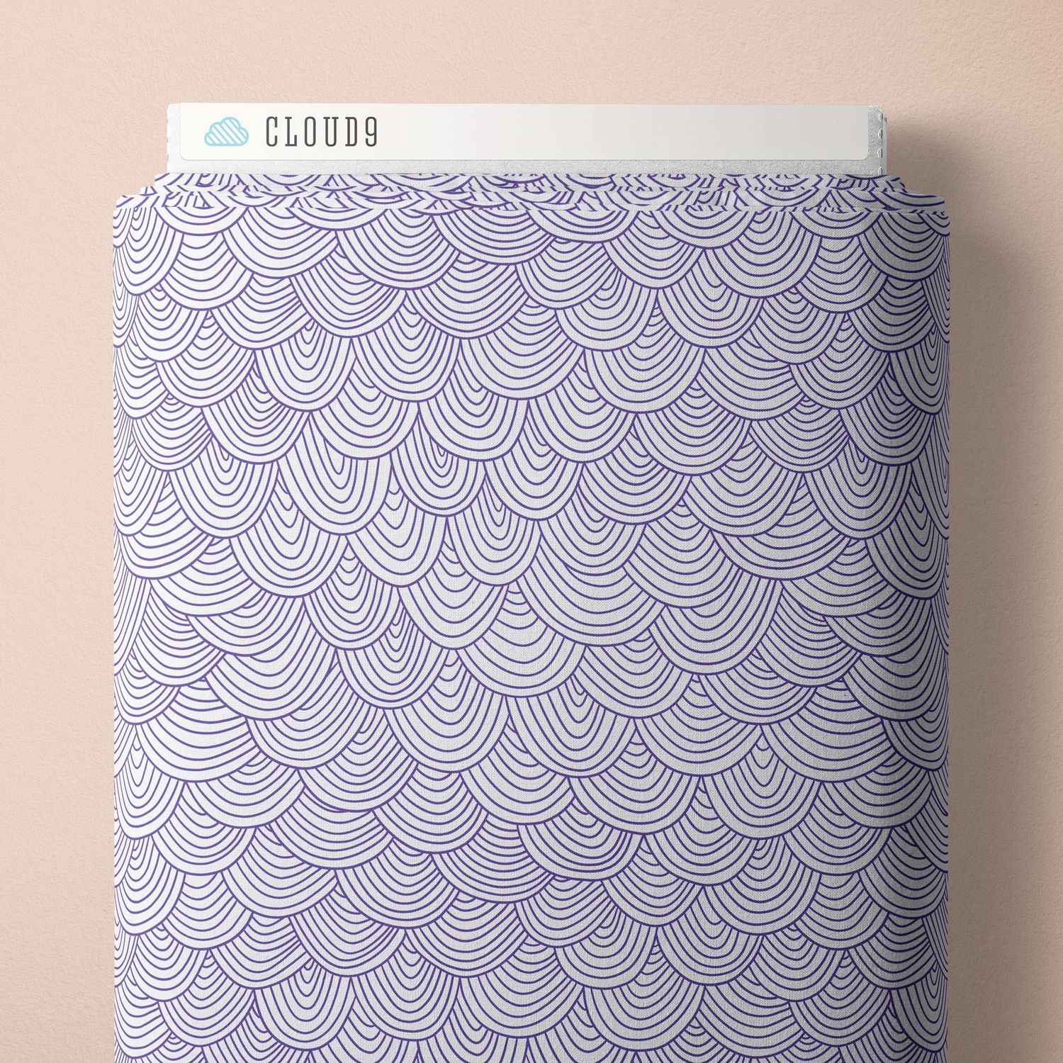 Lilac Scallop – Wildest Dreams | Bio-Baumwolle von Cloud9 Fabrics