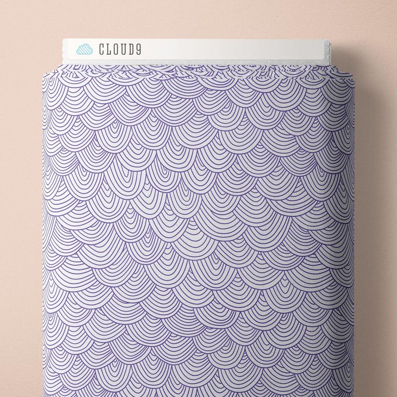 Lilac Scallop – Wildest Dreams | Bio-Baumwolle von Cloud9 Fabrics