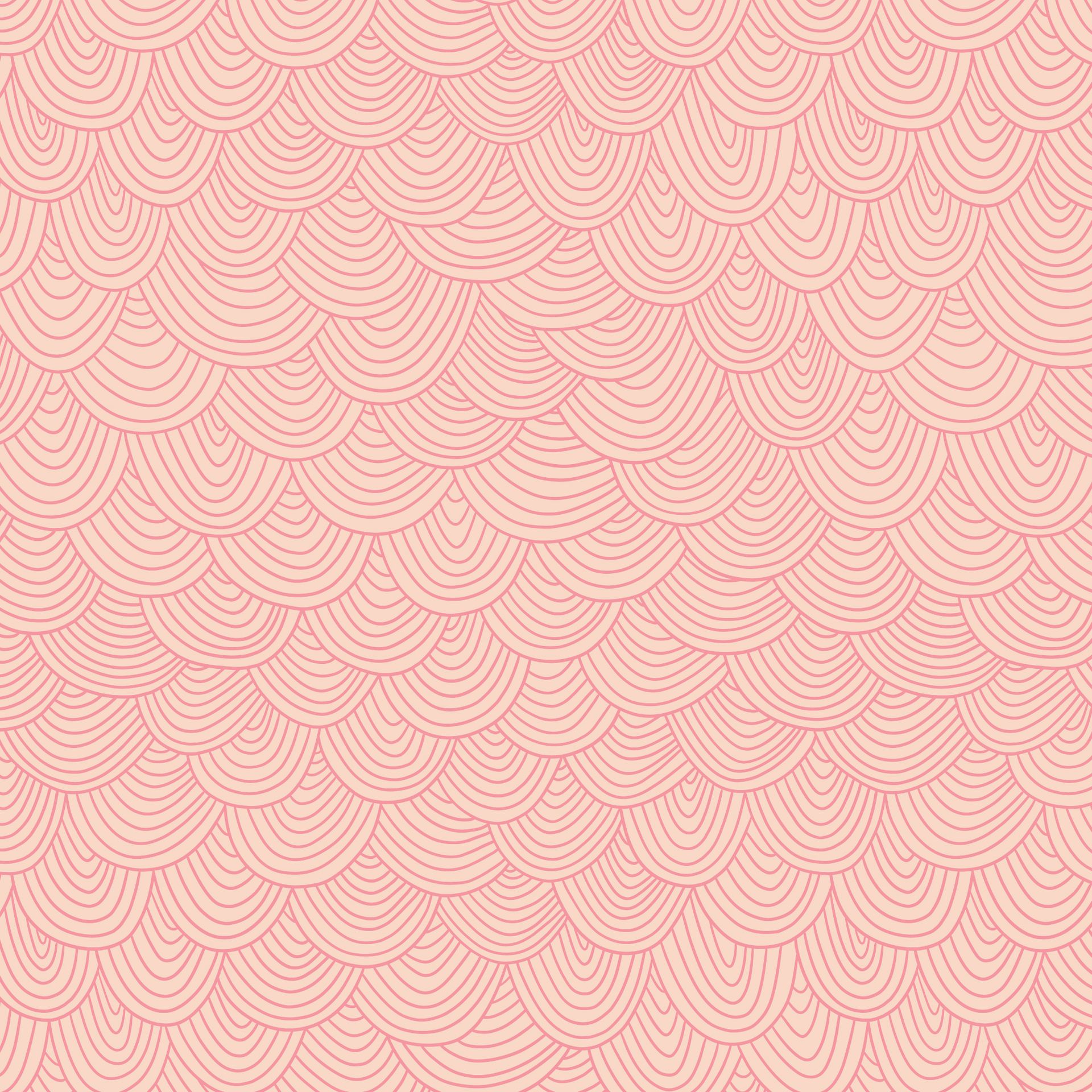 Peach Scallop – Wildest Dreams | Bio-Baumwolle von Cloud9 Fabrics