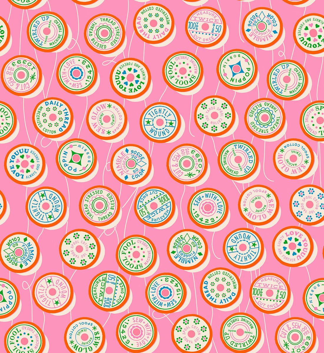 Trinketry – Spools Flamingo | Ruby Star Society