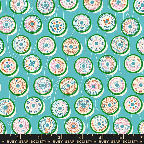Trinketry – Spools Turquoise | Ruby Star Society