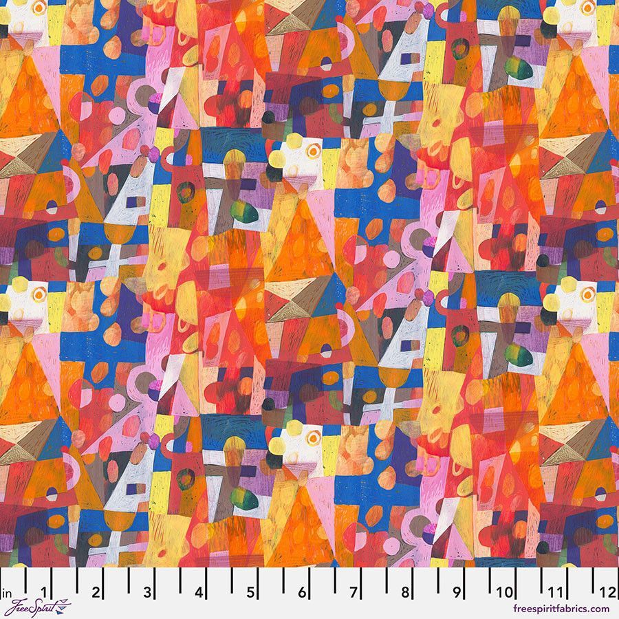Prism Multi – Colori von Esté MacLeod für FreeSpirit Fabrics