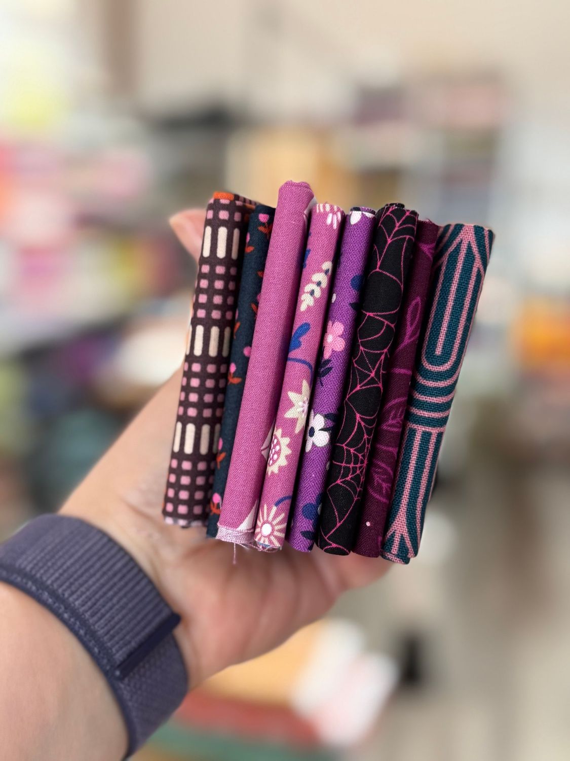 Stoffhäppchen | Brombeernacht