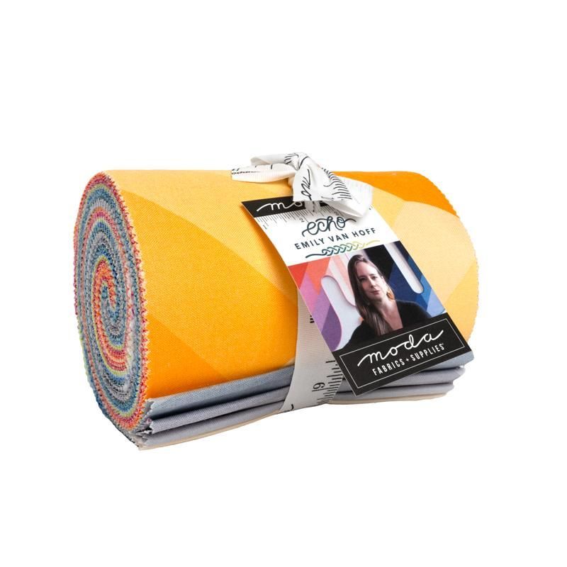 Echo – Dessert Roll | 5" Stoffstreifen Bundle – Emily van Hoff für Moda Fabrics