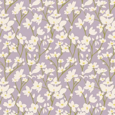Reststück 45 cm –  Dogwood Moonlight aus der Fresh Linen Kollektion | Art Gallery Fabrics