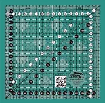 Creative Grids Non-Slip Lineal 16,5 x 16,5 cm, metrisch | CGRM165165 Creative Grids Non-Slip Lineal 16,5 x 16,5 cm, metrisch | CGRM165165